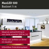 MaxLED 500 LED-verlichtingsset 5 m wit voor keukenwerkbladen en meubelaccenten