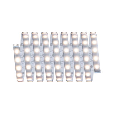 Flexibler LED-Lichtstreifen mit warmweißem Licht für dekorative Beleuchtung und Akzente im Innenbereich