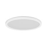 Round white LED ceiling panel with slim design for modern indoor lighting
