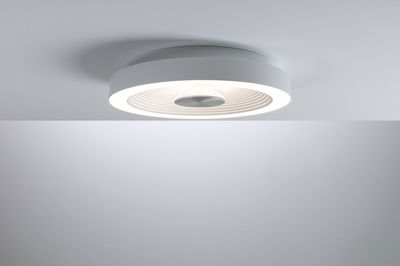 Runde weiße LED-Deckenleuchte mit integriertem Diffusor und modernem Design für Wohnräume.
