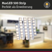 MaxLED 500 Strip LED-Lichtband in warmweiß, flexible Erweiterung für Wohnraumbeleuchtung