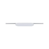 Plafonnier LED blanc mince avec tige en aluminium pour éclairage intérieur moderne