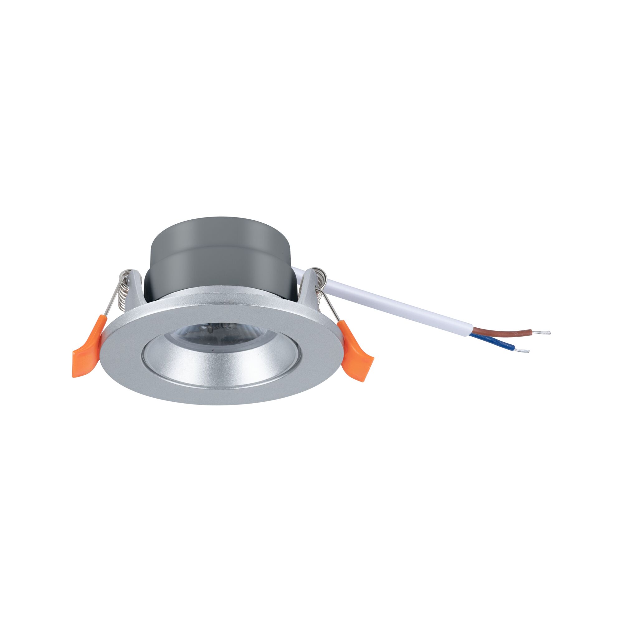 LED Einbauleuchte Salerno 4000K 67mm 3x204lm 3x2,9W Chrom matt