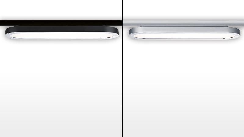 Panels auf URail-System LED Panels für URail Schienensystem