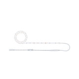 Bande LED blanche avec câble de commande pour solutions d'éclairage intérieur flexibles