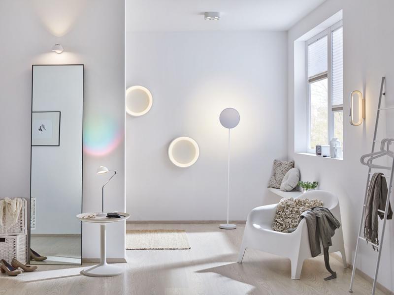 Paulmann Wandaufbauleuchten im modernen Stil Wandaufbauleuchten für dekorative Lichtakzente im Flur oder der Garderobe