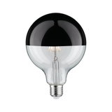 Gloeilamp met zwarte halfspiegelcoating en helder glas voor decoratieve LED-verlichting