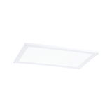 Panneau LED rectangulaire blanc en plastique pour éclairage de plafond économe en énergie