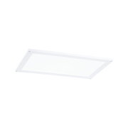 Rectangular white LED panel made of plastic for energy-efficient ceiling lighting