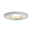 LED-inbouwlamp Nova Plus Coin star IP65 rond 78mm Coin 6W 470lm 230V dimbaar 2700K Staal geborsteld