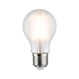 Leuchtende LED-Glühbirne mit transparentem Glas und E27-Fassung für energiesparende Beleuchtung