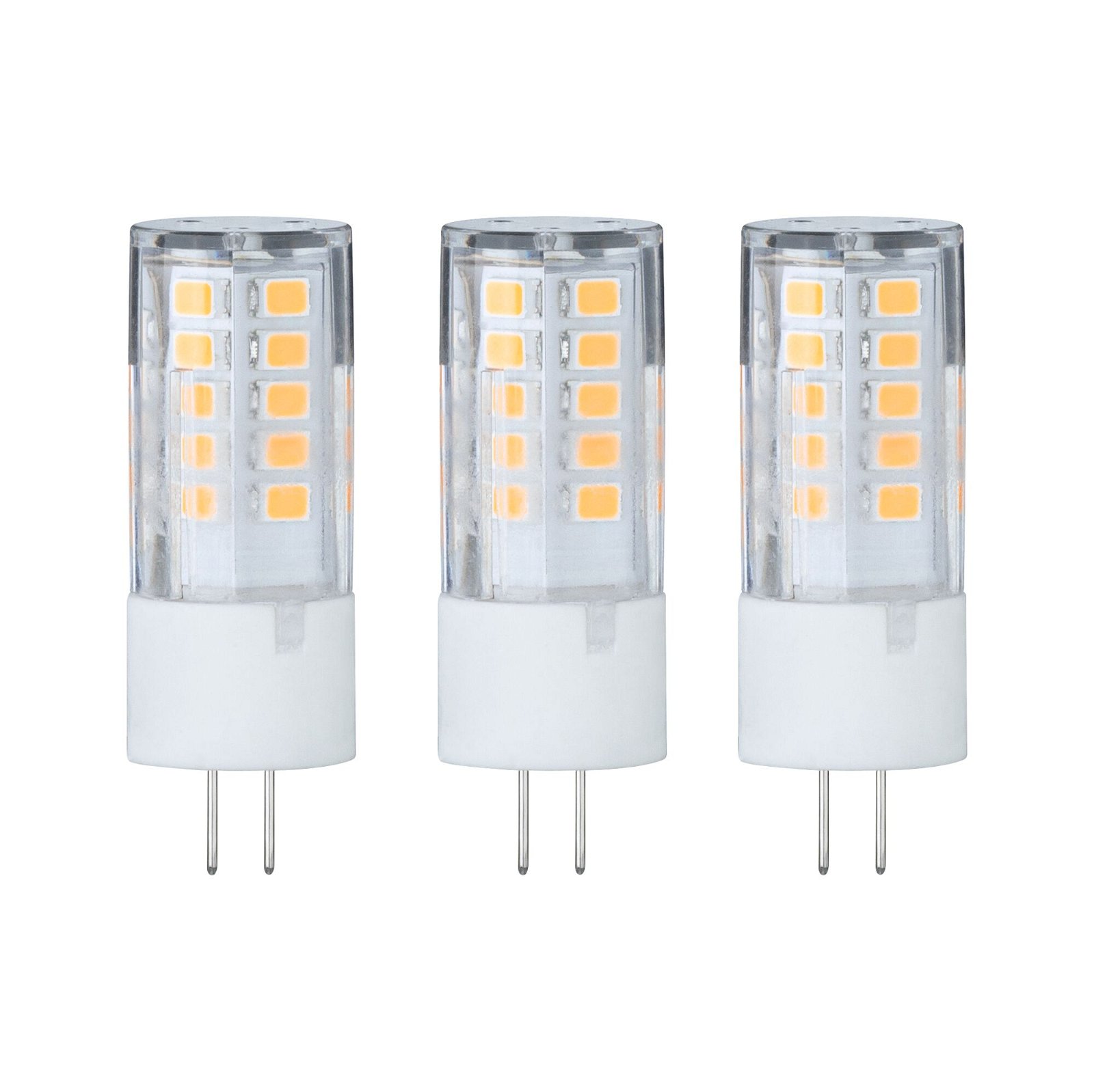 Standaard 12 V LED stiftfitting G4 pak van 3 3x300lm 3x3W 2700K Helder
