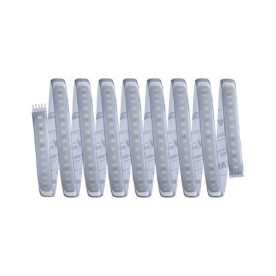 Flexible white LED strip light with protective coating for versatile lighting applications