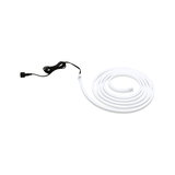Bande LED blanche flexible avec câble de connexion noir pour accents lumineux modernes