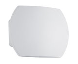 Applique murale blanche en métal au design épuré pour éclairage intérieur