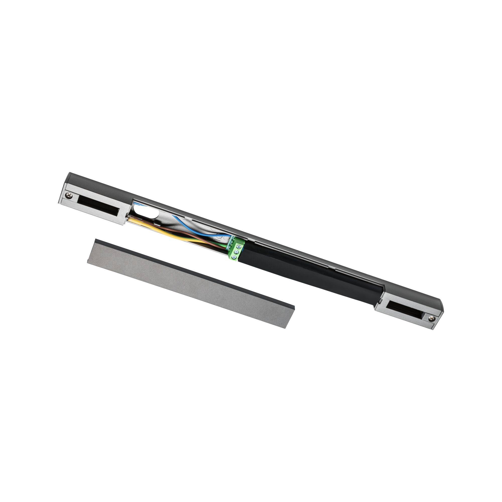 URail Voeding Zigbee 3.0 middeninover 304x21mm max. 100W Titaanium