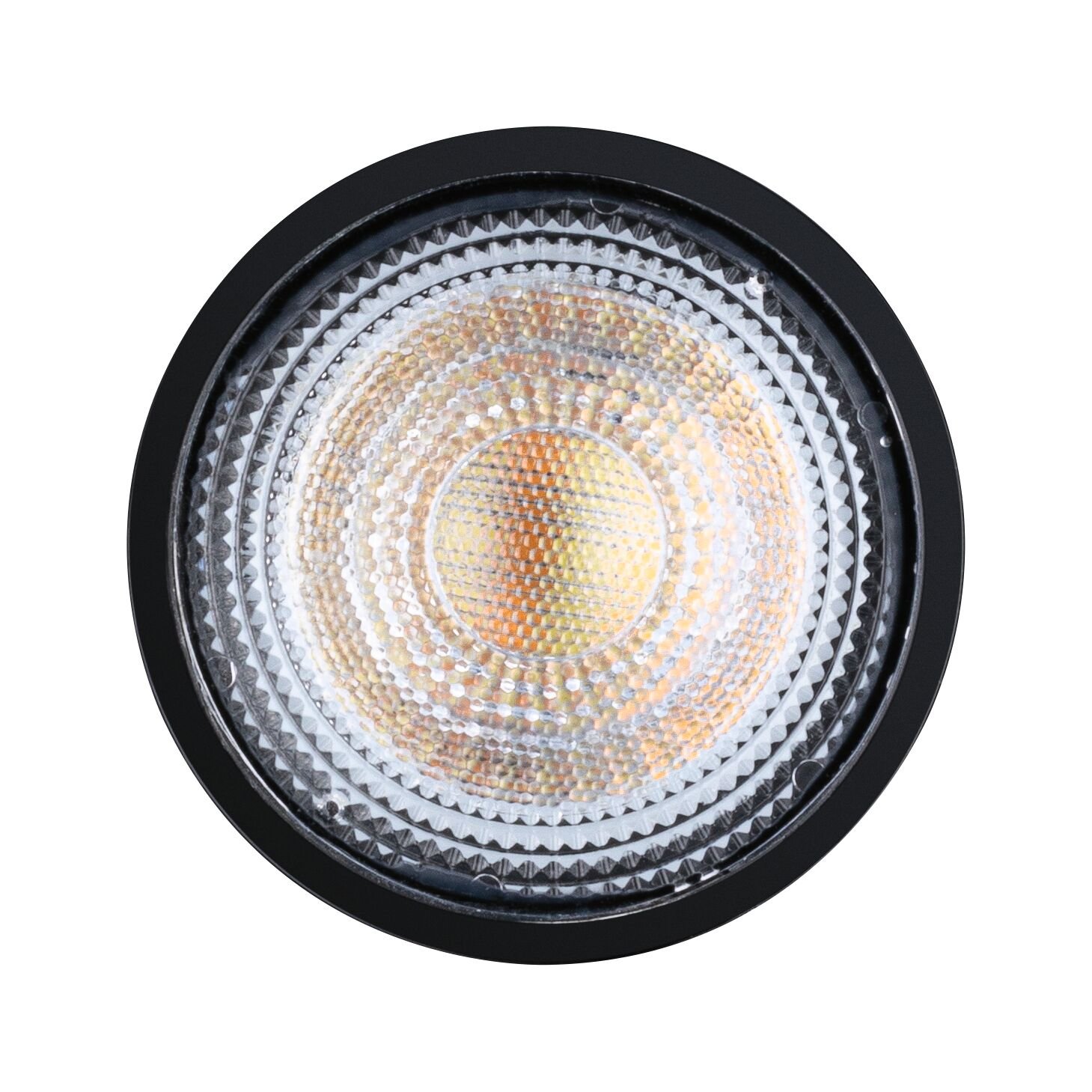 Standard 230 V Smart Home Zigbee 3.0 Réflecteur LED GU10 3x350lm 3x4,8W RGBW+ gradable Noir mat