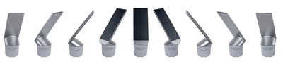 Lampe solaire en métal argenté avec tête réglable pour extérieur, éclairage LED économique
