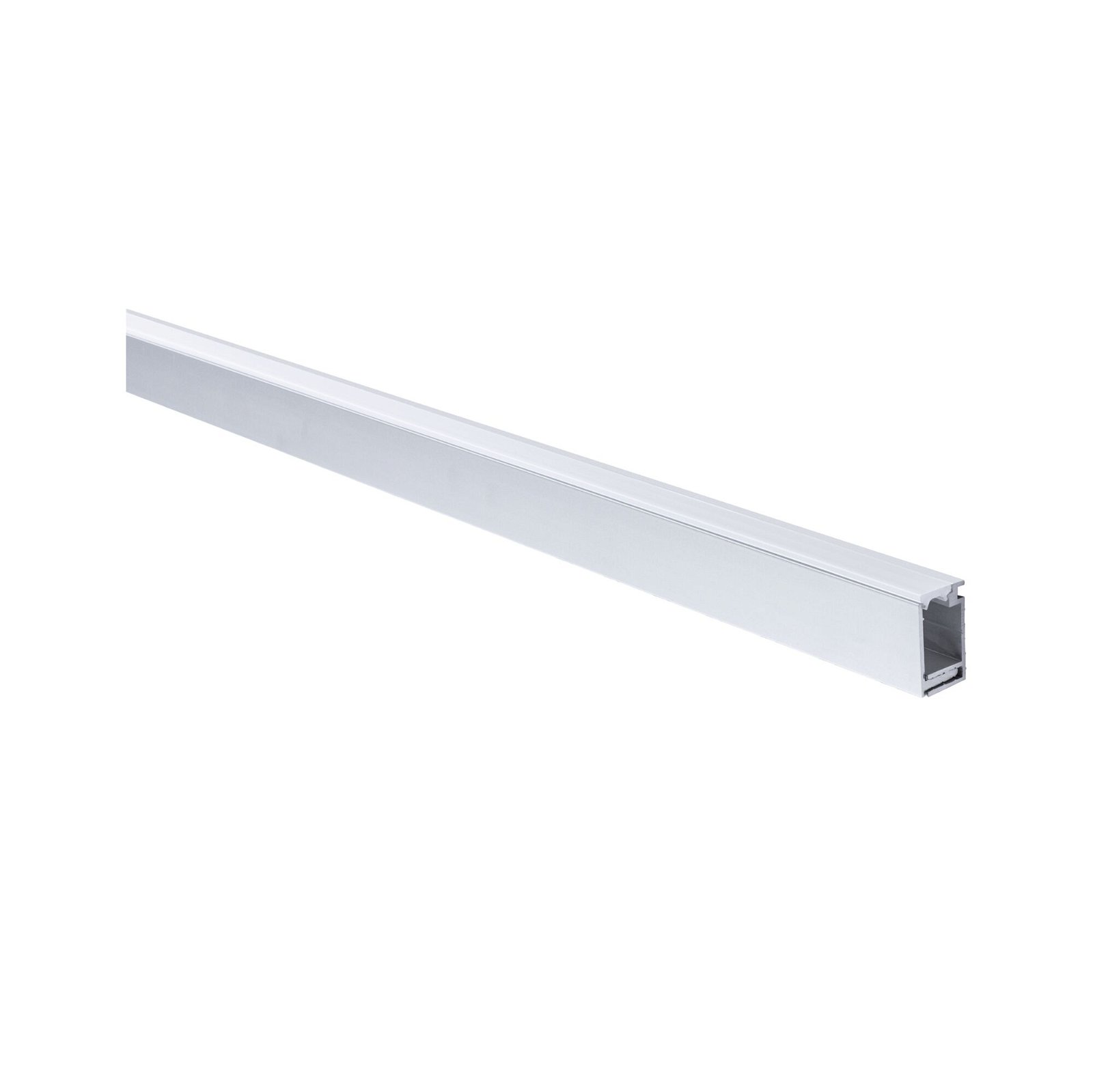LumiTiles LED Strip support profile Top 2m Anodised aluminium/Satin