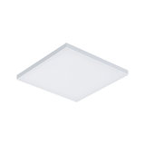 Square white LED ceiling light with slim design for modern indoor lighting solutions