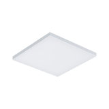 Square white LED ceiling light with slim design for modern indoor lighting solutions
