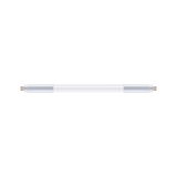 Tube LED blanc avec deux broches métalliques, lampe fluorescente économique pour éclairage