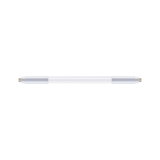 Weiße LED-Röhre mit zwei Metallstiften, energiesparende Leuchtstofflampe für Beleuchtung
