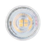 LED spotlight with clear glass and warm white light for energy-efficient lighting solutions