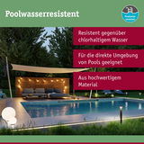 Poolwasserresistente Außenbeleuchtung am Pool mit hochwertigem Material und Chlorwasserbeständigkeit
