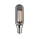 Klassische LED-Filamentlampe mit transparentem Glas und E14-Fassung für energiesparende Beleuchtung