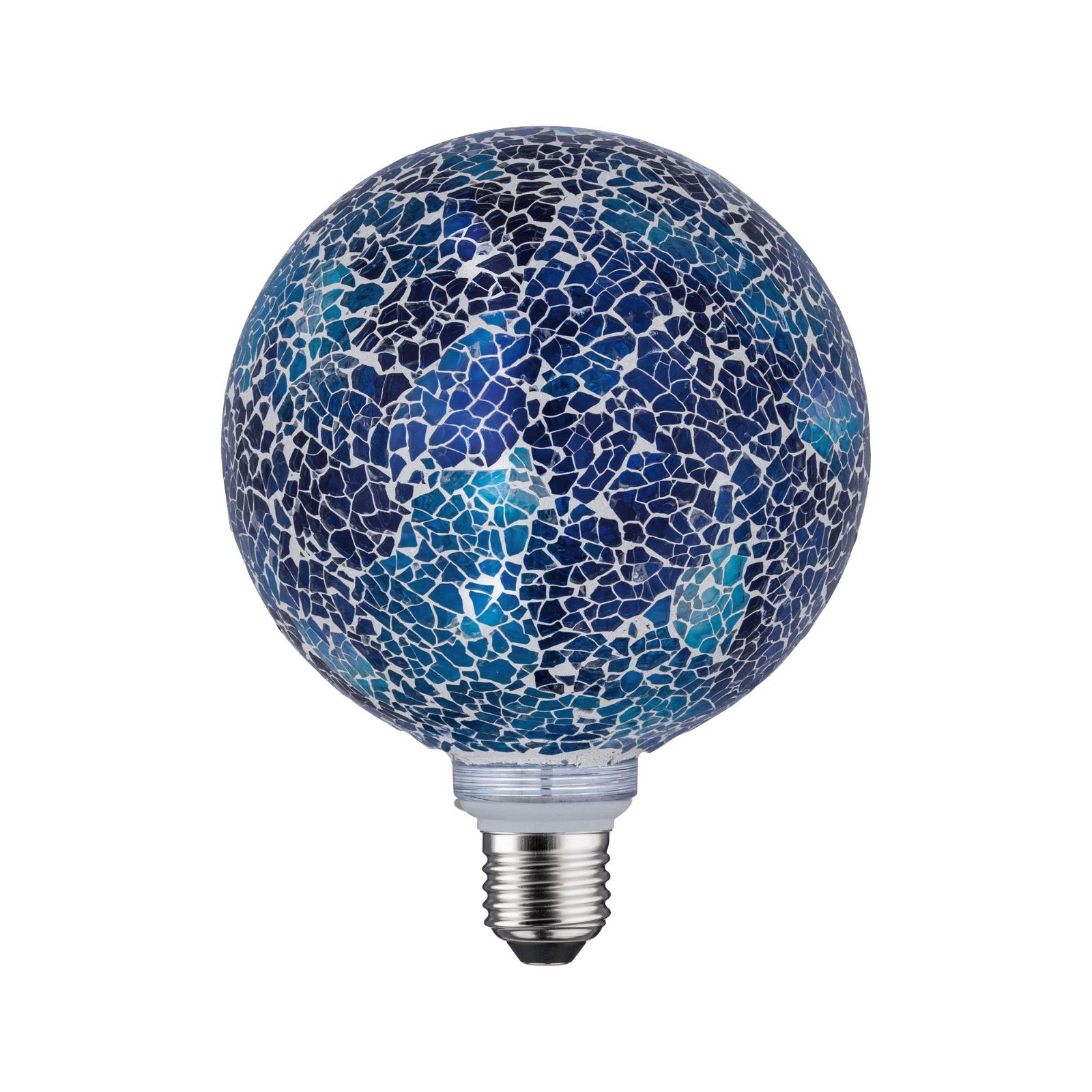 Miracle Mosaic Edition 230 V Standard LED Globe G125 E27 470lm 5W 2700K dimmable Blue