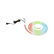 Bande LED flexible multicolore avec câble de connexion pour éclairage décoratif et d'ambiance