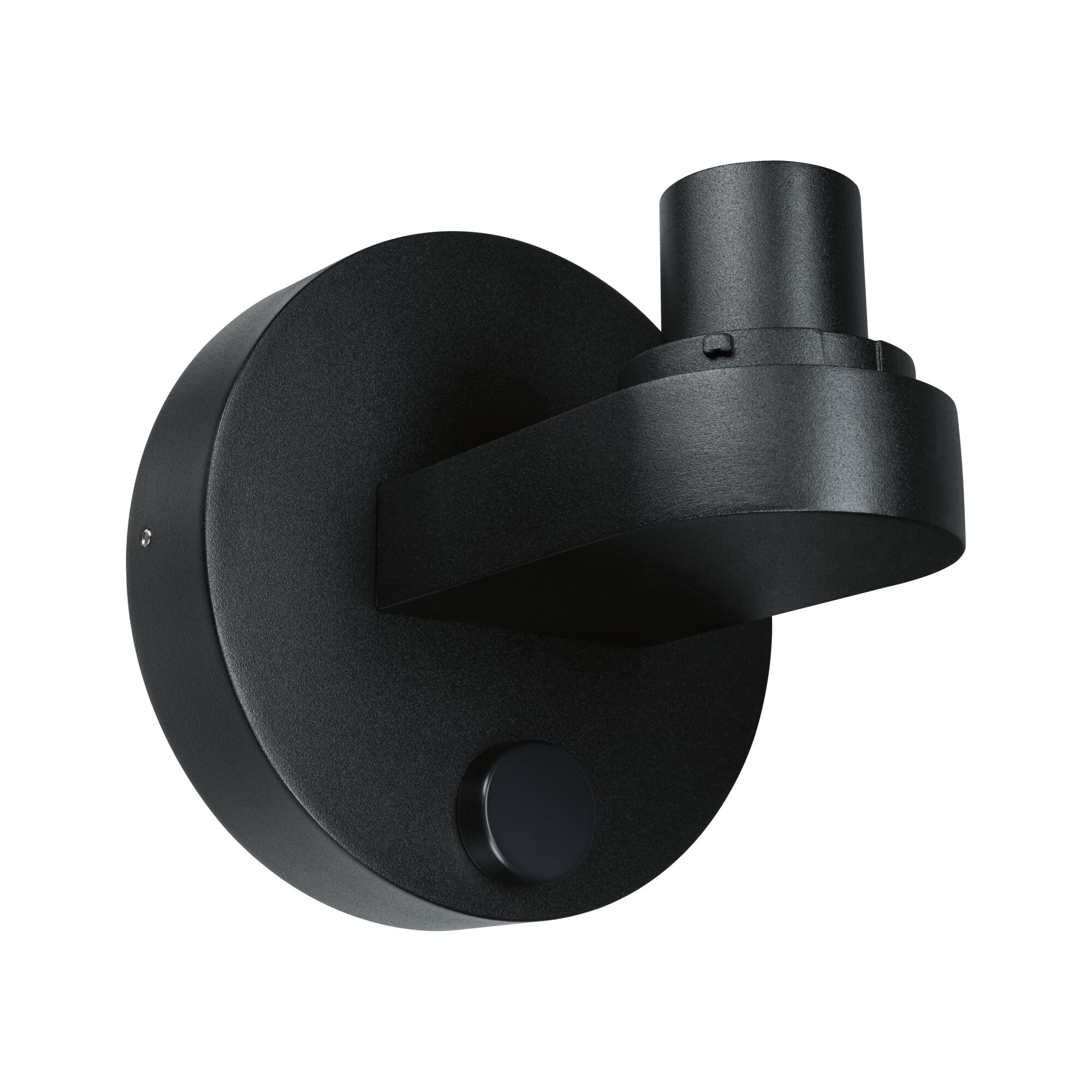 ModuShine Support mural Émission lumineuse simple IP44 rond Anthracite