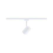 Modern white metal LED track spotlight for flexible lighting in living spaces
