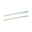 Éclairage sous-meubles LED Inline Kit de démarrage Tunable White 2x4W 350x26mm 2x350lm 24V Chrome mat Deux bandes LED fines en aluminium argenté avec lumière blanc chaud et blanc froid pour éclairage moderne