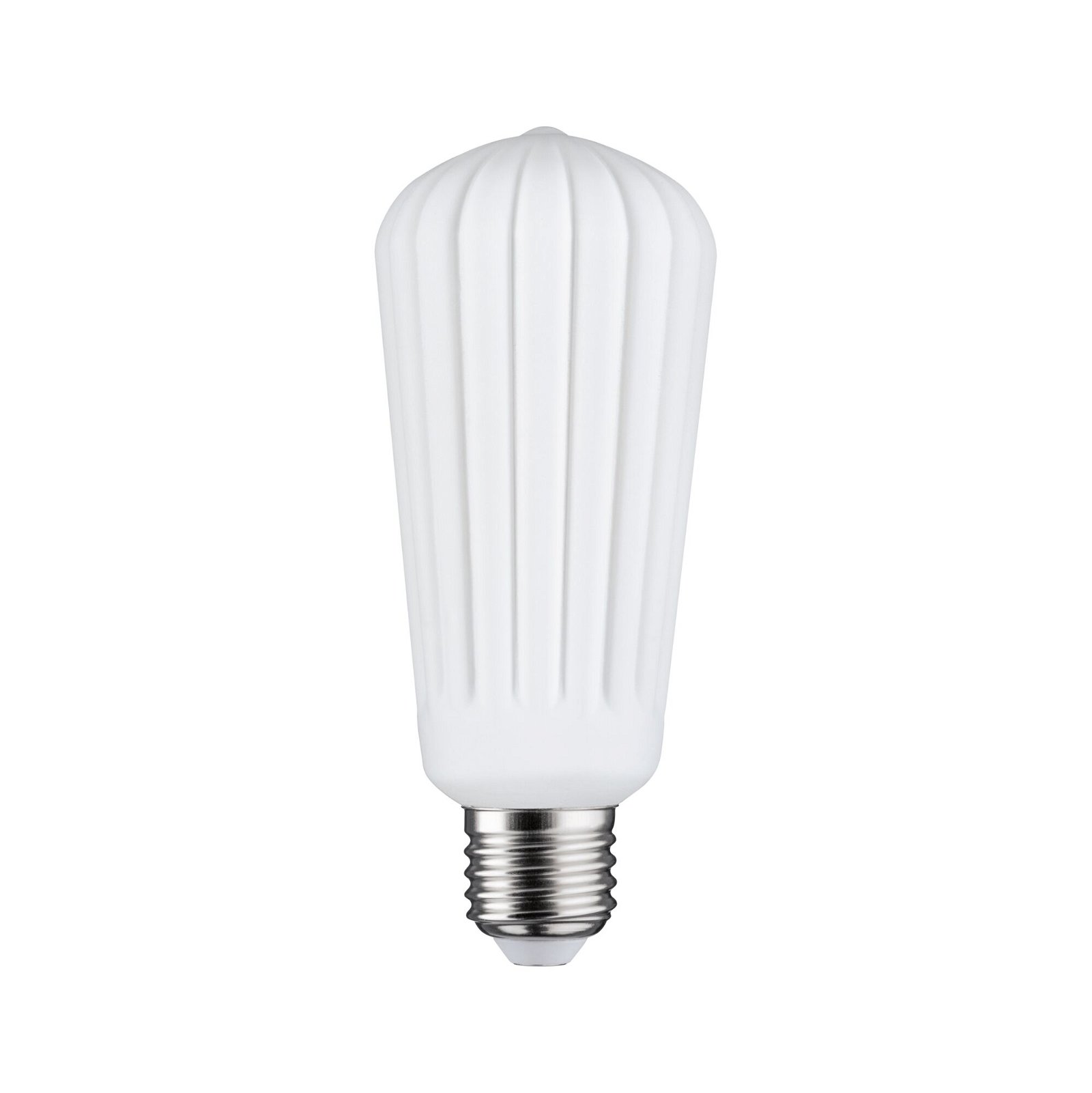 White Lampion Filament 230V LED Kolben ST64 E27 400lm 4,3W 3000K dimmbar Weiß
