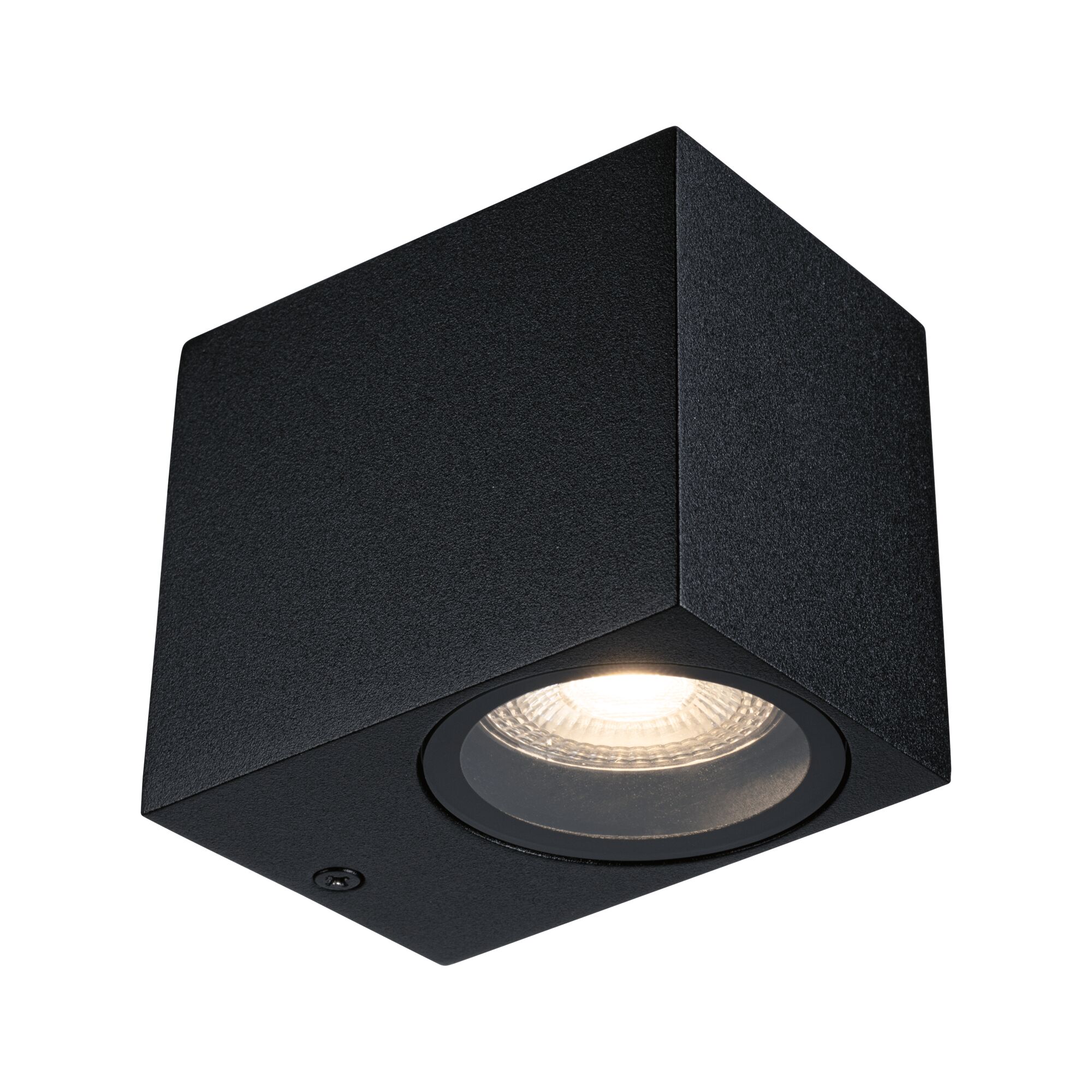 Wandleuchte Imola IP44 GU10 230V max. 10W Schwarz matt
