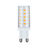 Petite ampoule LED G9 avec boîtier transparent et LED blanc chaud pour éclairage économique