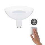 Witte dimbare LED-lamp met GU10-fitting en 3-traps dimfunctie voor energiezuinige verlichting