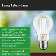 Glühbirne mit längerer Lebensdauer, 3,5x länger als herkömmliche LED Lampen, nachhaltige Beleuchtung