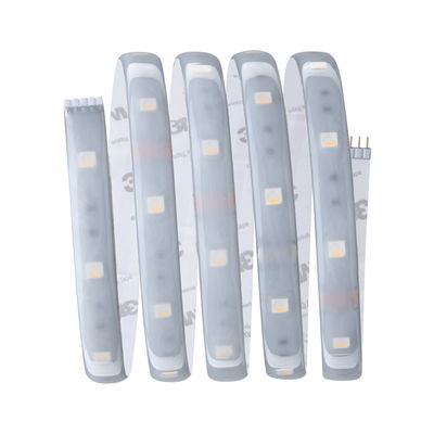 Flexibler LED-Lichtstreifen mit Schutzschicht in Weiß für dekorative Beleuchtung und Akzente