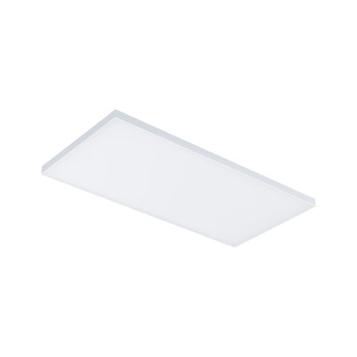 Rectangular white LED ceiling light with slim design for modern indoor lighting
