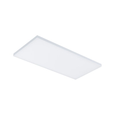Rectangular white LED ceiling light with slim design for modern indoor lighting