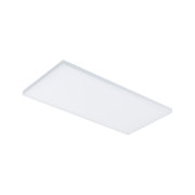 Plafonnier LED rectangulaire blanc avec cadre en aluminium pour éclairage intérieur moderne