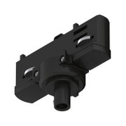 Adaptateur en plastique noir avec vis et connecteur pour systèmes d'éclairage
