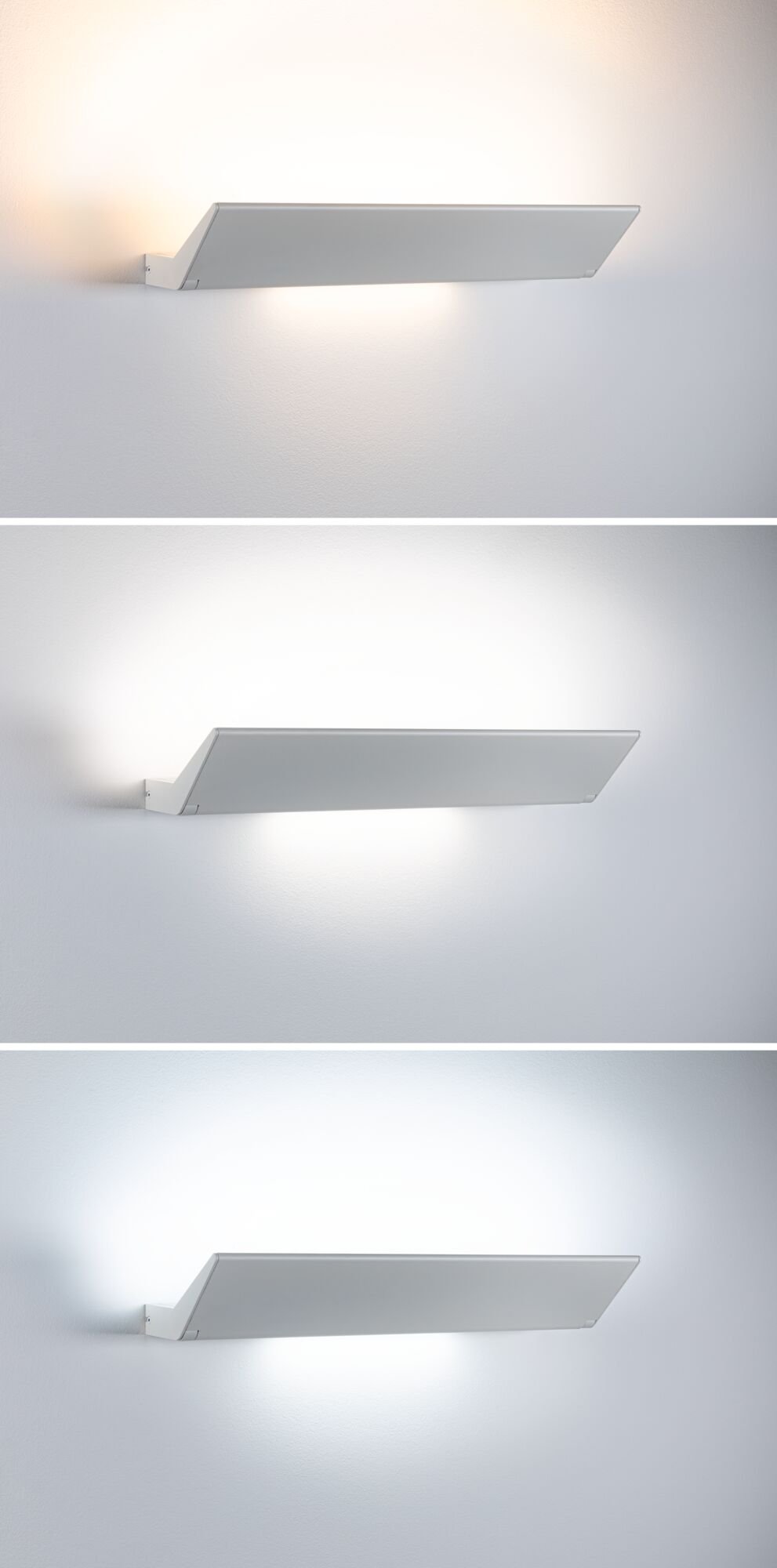 LED-vægarmatur Smart Home Zigbee 3.0 Ranva Tunable White 1.400lm / 210lm 230V 13W dæmpbar Mat hvid