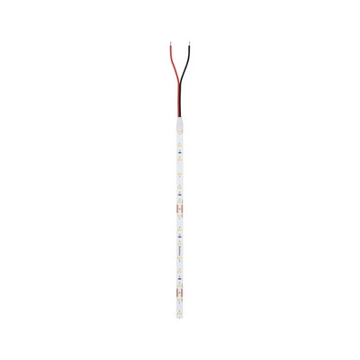 Bande LED blanche avec fils rouge et noir pour solutions d'éclairage flexibles
