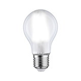 Klassieke gloeilamp met helder glas en metalen fitting voor energiezuinige verlichting