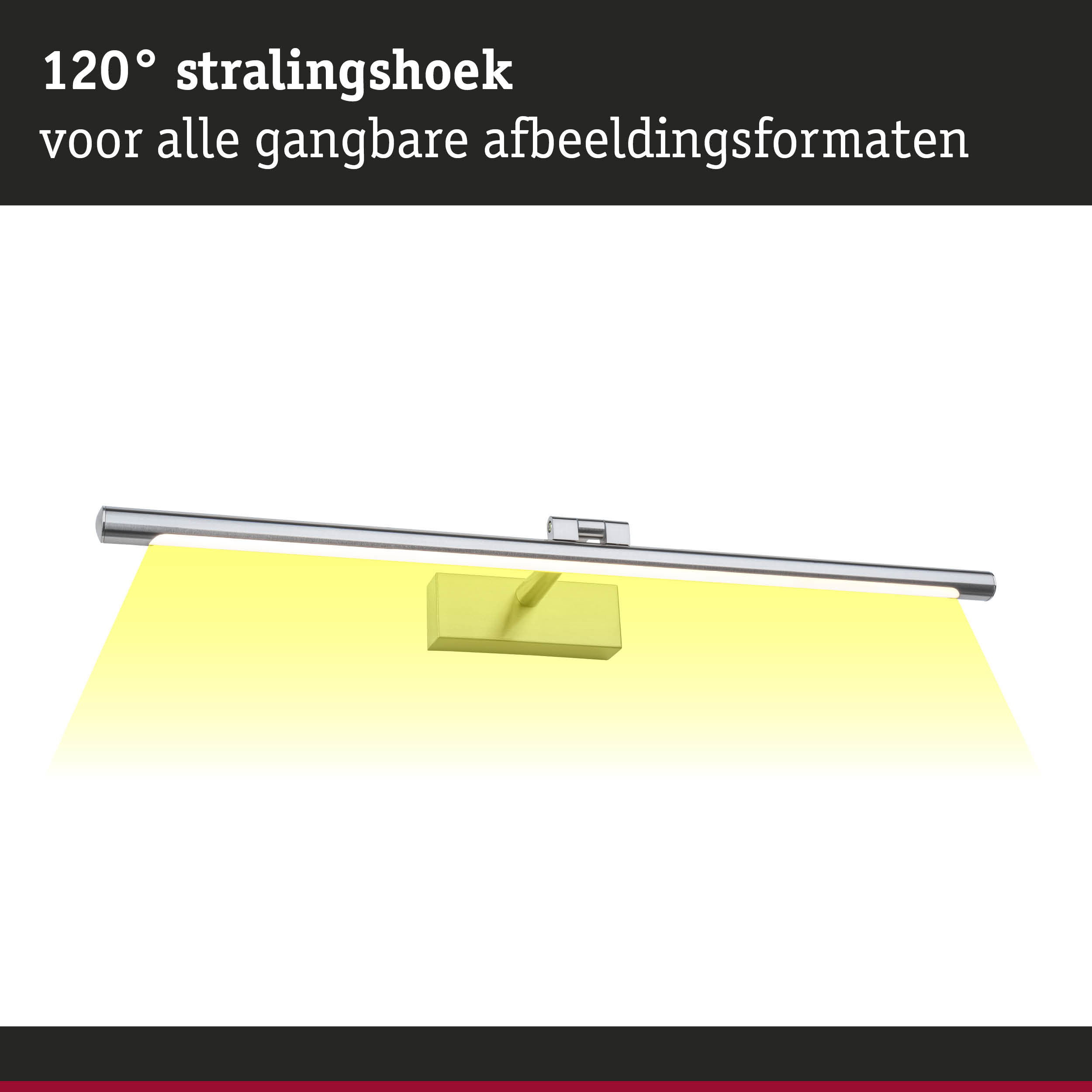 Moderne LED-buitenlamp van roestvrij staal met 120° stralingshoek voor wanddecoratie en schilderijen