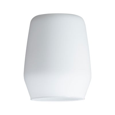 Witte glazen lampenkap met eenvoudig ontwerp voor moderne LED-plafondlampen